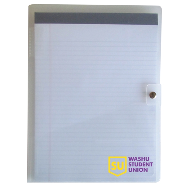 9 1/2" x 12 1/8" x 1/2" pad folio made of... from ASI 52541 Epoly Corp