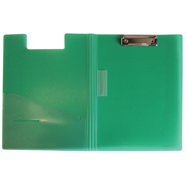 9 5/8" x 12 1/5" x 1/2"polypropylene folder with inside front... from ASI 52541 Epoly Corp