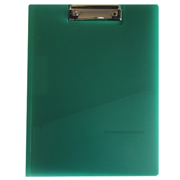 9 5/8" x 12 1/5" x 1/2"polypropylene folder with inside front... from ASI 52541 Epoly Corp