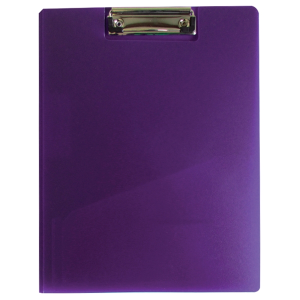 9 5/8" x 12 1/5" x 1/2"polypropylene folder with inside front... from ASI 52541 Epoly Corp