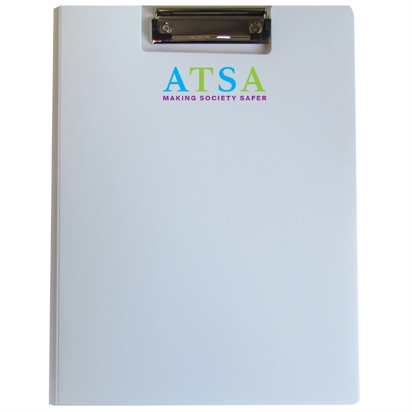 9 5/8" x 12 1/5" x 1/2"polypropylene folder with inside front... from ASI 52541 Epoly Corp