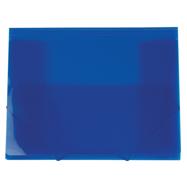 12 3/8" x 9 7/8" x 3/8".expandable translucent case with elastic... from ASI 52541 Epoly Corp