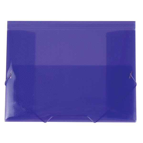 12 3/8" x 9 7/8" x 3/8".expandable translucent case with elastic... from ASI 52541 Epoly Corp
