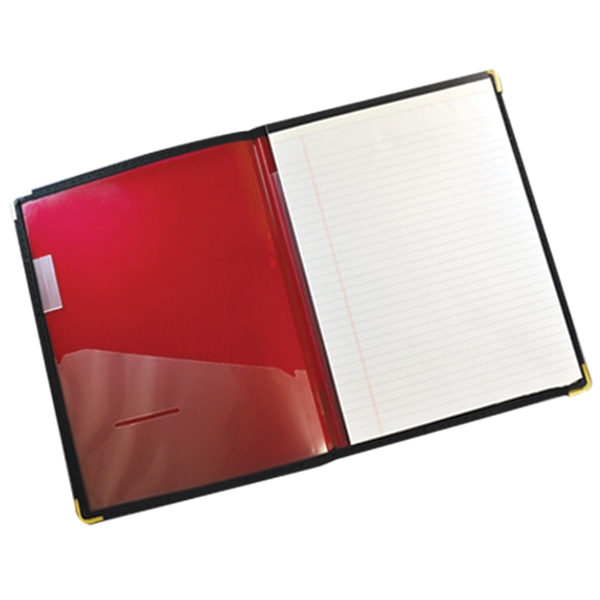 9 3/8" x 12 1/8" x 1/4"refillable pad folio with a... from ASI 52541 Epoly Corp