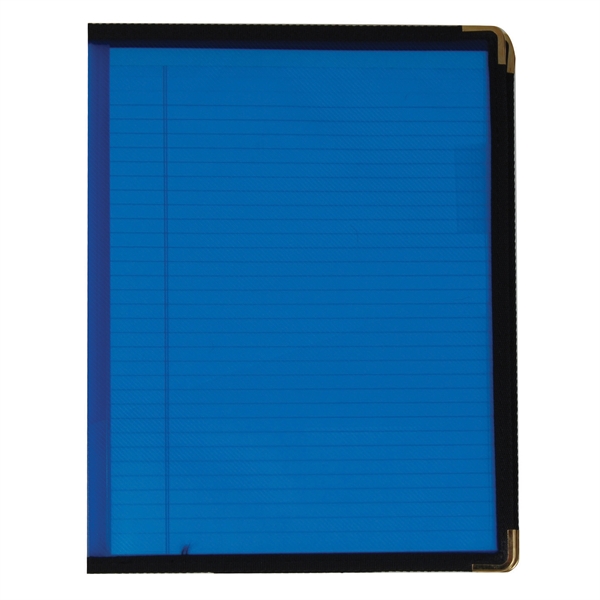 9 3/8" x 12 1/8" x 1/4"refillable pad folio with a... from ASI 52541 Epoly Corp