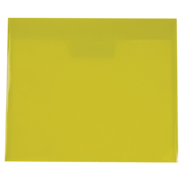 Translucent polypropylene envelope with a side-open (long side) design and tuck-in... from ASI 52541 Epoly Corp