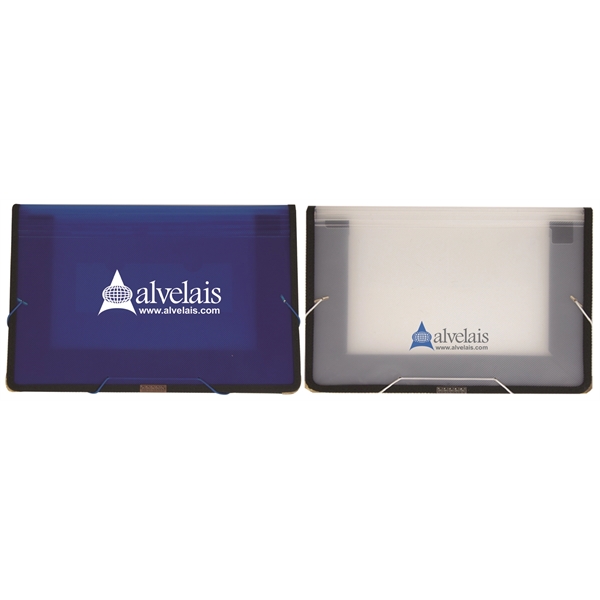 15 1/4" x 10" x 4" legal size, translucent pouch file... from ASI 52541 Epoly Corp