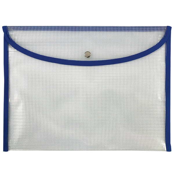 Customizable document holder with snap closure.... from ASI 52541 Epoly Corp