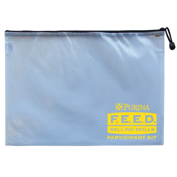 15 1/2" x 11" messenger-style Polyweave® zippered document bags.... from ASI 52541 Epoly Corp