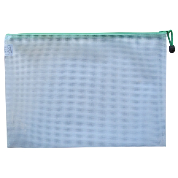 15 1/2" x 11" messenger-style Polyweave® zippered document bags.... from ASI 52541 Epoly Corp