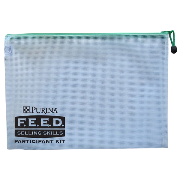15 1/2" x 11" messenger-style Polyweave® zippered document bags.... from ASI 52541 Epoly Corp