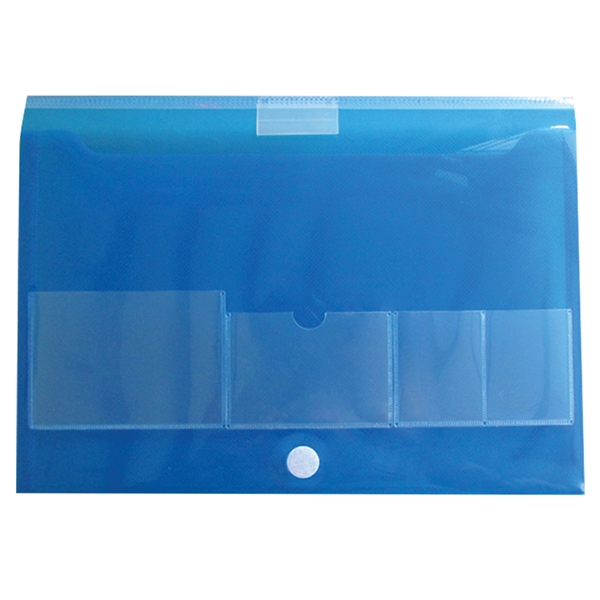 Registration case with badge and business card holders and pockets in... from ASI 52541 Epoly Corp