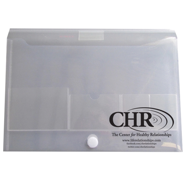 Registration case with badge and business card holders and pockets in... from ASI 52541 Epoly Corp