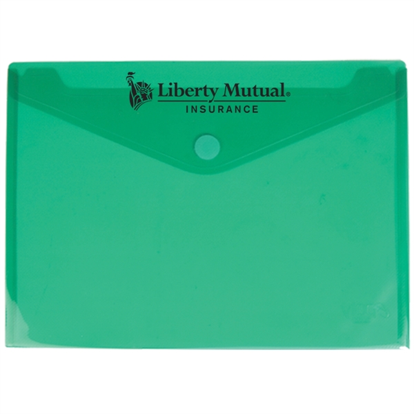 14 1/2" x 10 3/8" ribbed polypropylene envelope with touch closure.... from ASI 52541 Epoly Corp