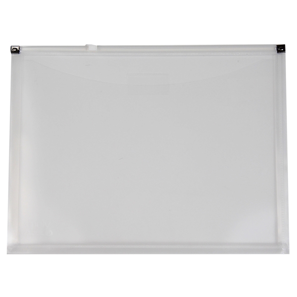 12 7/8" x 9 3/4" x 1" translucent polypropylene zip lock... from ASI 52541 Epoly Corp