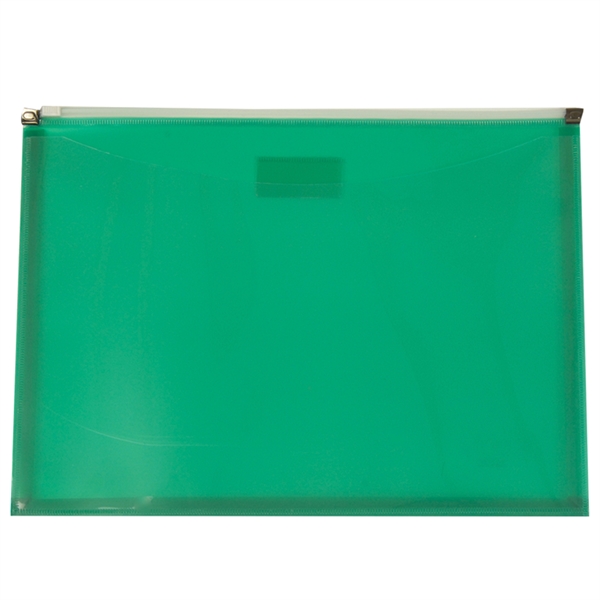 12 7/8" x 9 3/4" x 1" translucent polypropylene zip lock... from ASI 52541 Epoly Corp