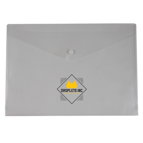 13 1/8" x 9 1/4" polypropylene metallic snap style envelope in... from ASI 52541 Epoly Corp