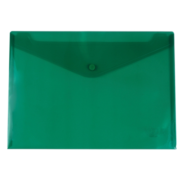 13 1/8" x 9 1/4" polypropylene metallic snap style envelope in... from ASI 52541 Epoly Corp