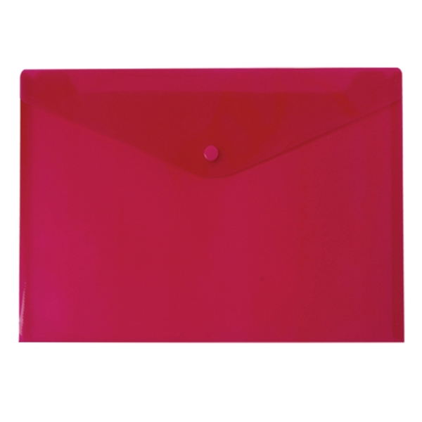 13 1/8" x 9 1/4" polypropylene metallic snap style envelope in... from ASI 52541 Epoly Corp