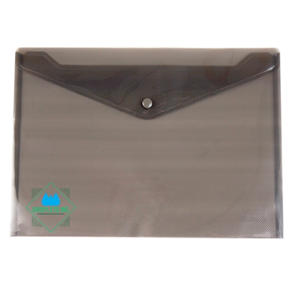 13 1/8" x 9 1/4" polypropylene metallic snap style envelope in... from ASI 52541 Epoly Corp