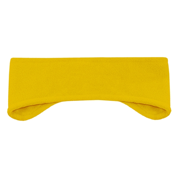 100% polyester fleece earband with tapered shape to cover the ears... from ASI 90160 Suntex Industries