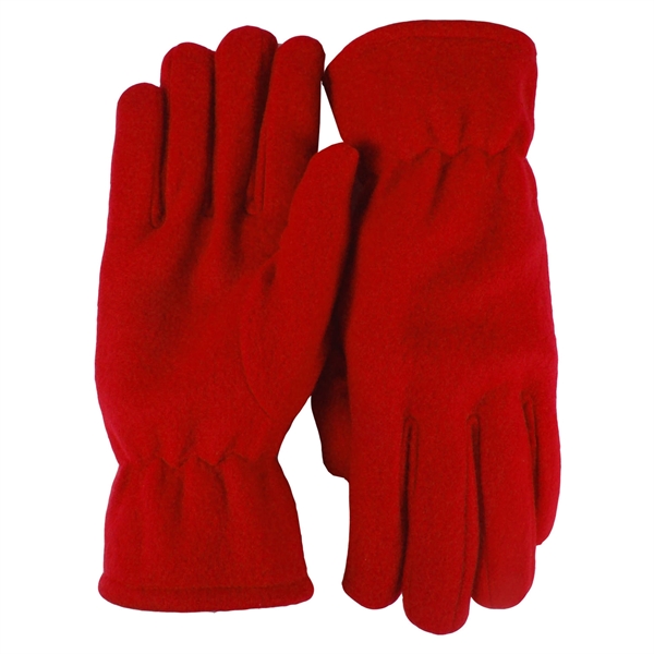Gloves made of 100% economy polyester fleece with an elastic band... from ASI 90160 Suntex Industries