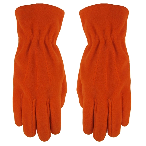 100% polyester fleece gloves with an elastic band at the wrist... from ASI 90160 Suntex Industries