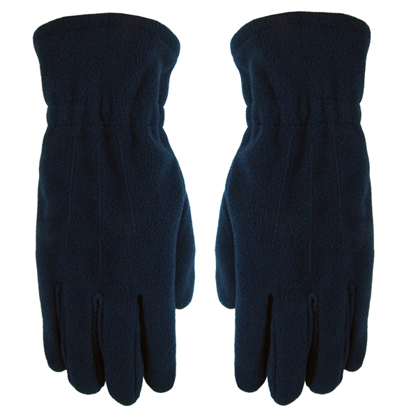 100% polyester fleece gloves with an elastic band at the wrist... from ASI 90160 Suntex Industries
