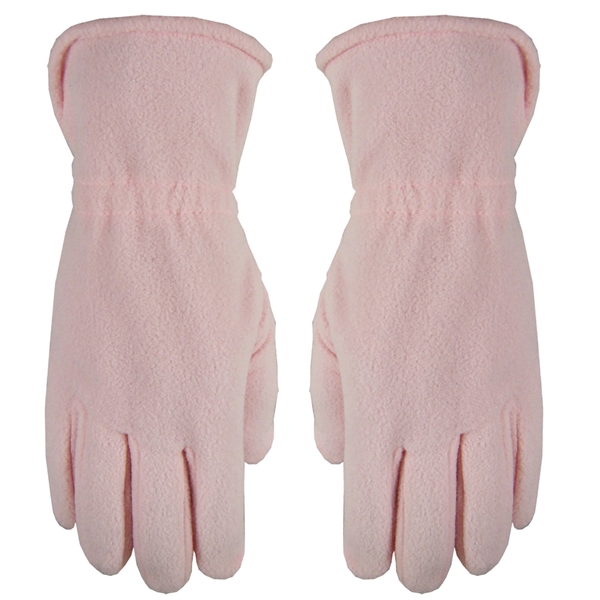 100% polyester fleece gloves with an elastic band at the wrist... from ASI 90160 Suntex Industries