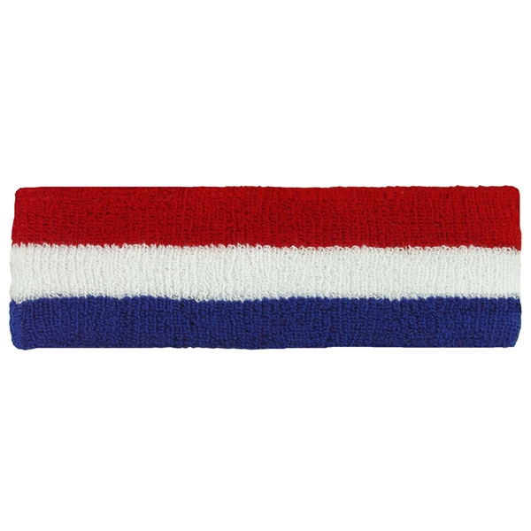2" x 6 1/2" headbands made of cotton/polyester terry and available... from ASI 90160 Suntex Industries