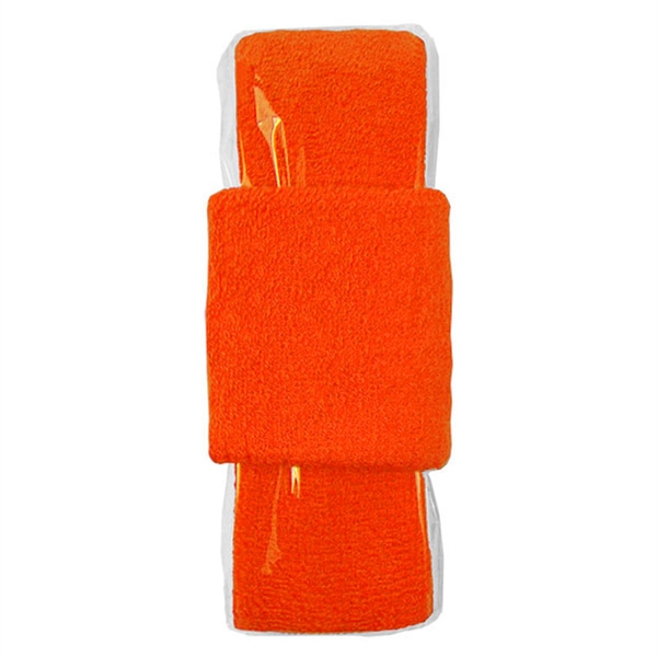 Headband and wristband combo set available in several colors and individually... from ASI 90160 Suntex Industries