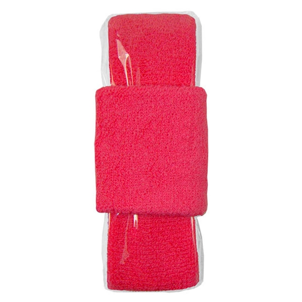 Headband and wristband combo set available in several colors and individually... from ASI 90160 Suntex Industries
