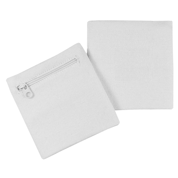 Three-in-one wristband with zipper pocket for use as a wallet and... from ASI 90160 Suntex Industries