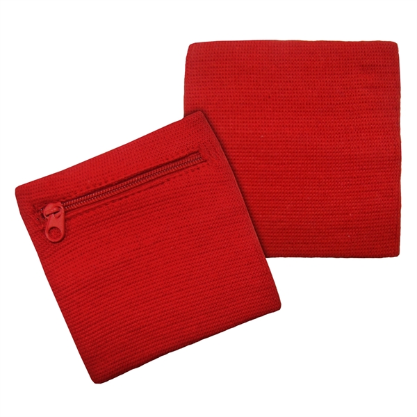 Three-in-one wristband with zipper pocket for use as a wallet and... from ASI 90160 Suntex Industries