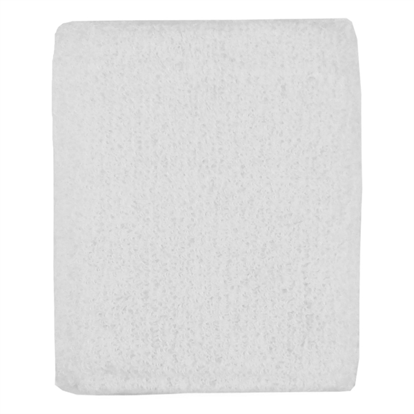 3 1/2" x 2 3/4" (when lying flat) wristbands made of... from ASI 90160 Suntex Industries