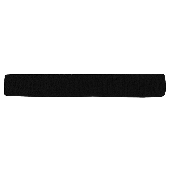 Narrow fashion Watta headband made of cotton/polyester terry and available in... from ASI 90160 Suntex Industries