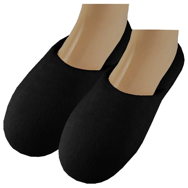 Soft, plush terry comfy slippers for men and women available in... from ASI 90160 Suntex Industries