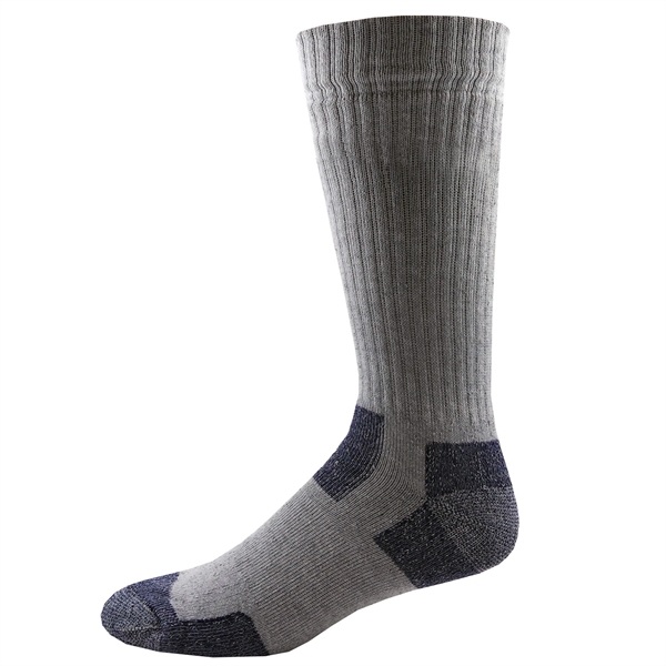 Steel toe boot socks with full cushion foot and leg, moisture... from ASI 90160 Suntex Industries