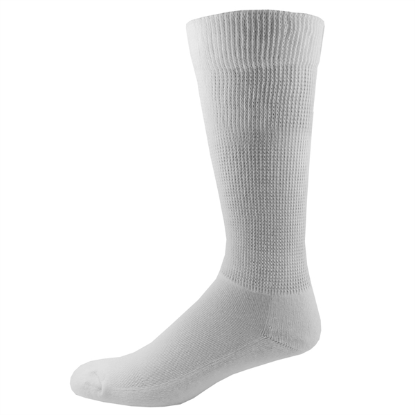 Non-binding Ultra-Dri crew socks with moisture wicking, half cushion comfort, and... from ASI 90160 Suntex Industries