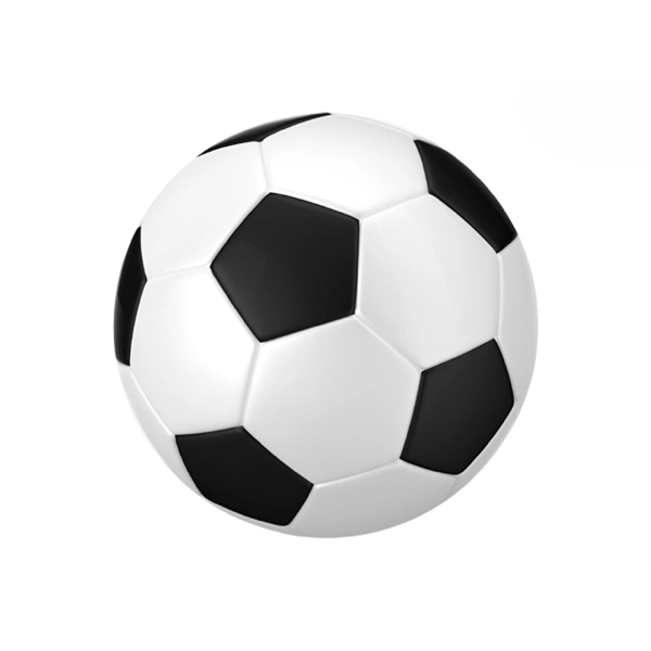1.6 PVC soccer ball, size 5 with standard black and white... from ASI 72657 Active Life Promo