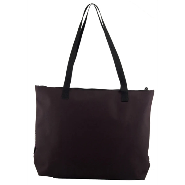 Zippered tote bag with mesh pockets and 29.5" shoulder straps.... from ASI 56070 Gemline / Gemline®