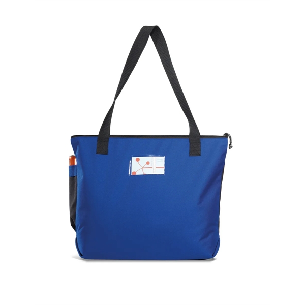 Business tote bag with front pocket sized to fit a tablet... from ASI 56070 Gemline / Gemline®
