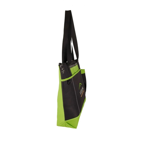 Business tote bag with front pocket sized to fit a tablet... from ASI 56070 Gemline / Gemline®