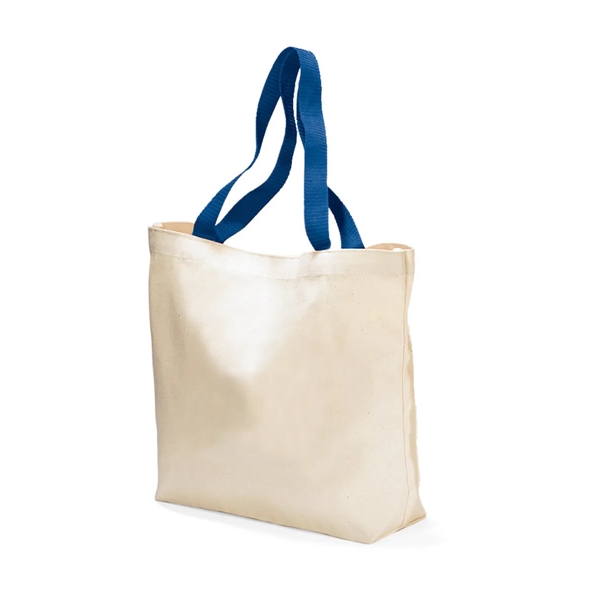 Cotton canvas tote with colored handles.... from ASI 56070 Gemline / Gemline®