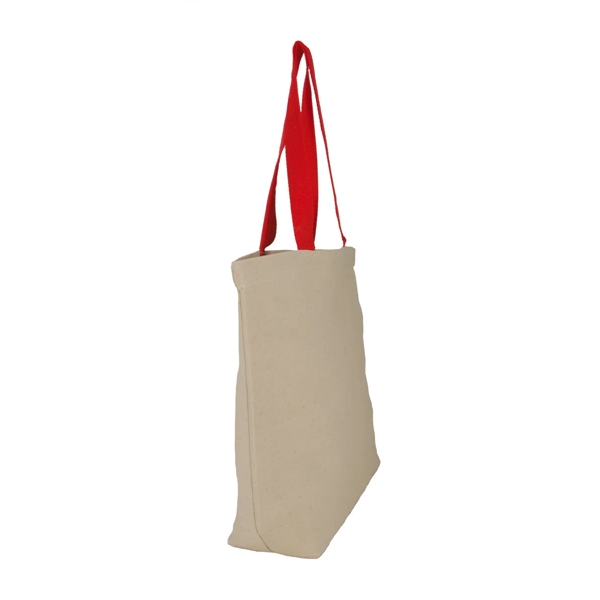 Cotton canvas tote with colored handles.... from ASI 56070 Gemline / Gemline®