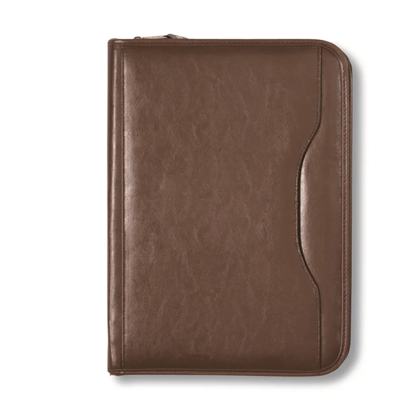 Vintage leather padfolio with inside zippered pocket and 8 1/2 x... from ASI 56070 Gemline / Gemline®