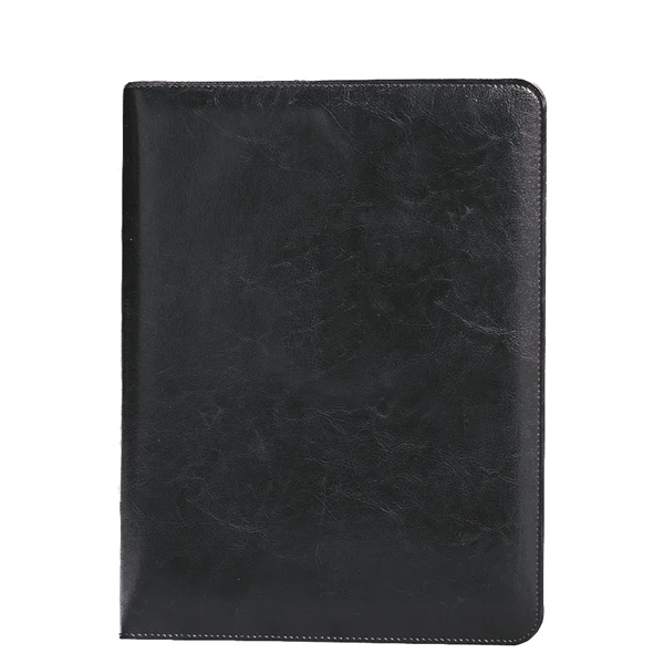 Black leather writing pad with inside flap.... from ASI 56070 Gemline / Gemline®