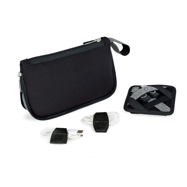 Neoprene zippered case for cable and accessory storage.... from ASI 56070 Gemline / Gemline®