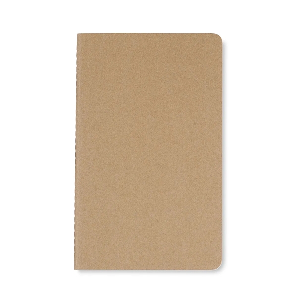 Moleskine® large notebook with cardboard cover, visible stitching, plain acid-free paper,... from ASI 56070 Gemline / Gemline®