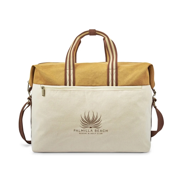 Weekender style bag made of cotton.... from ASI 56070 Gemline / Gemline®